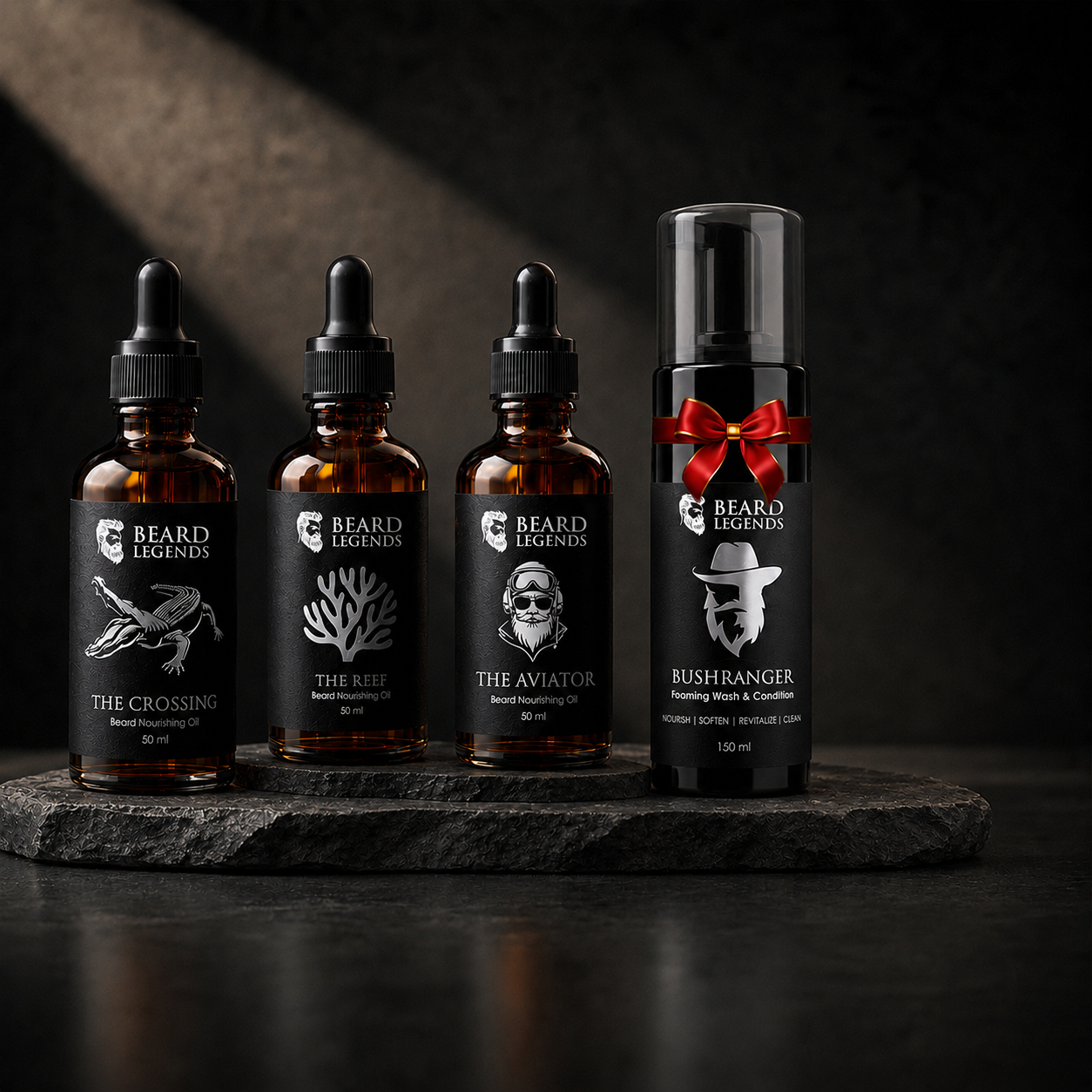 Rock Bottom (Any 3 Beard Oils 50ml)