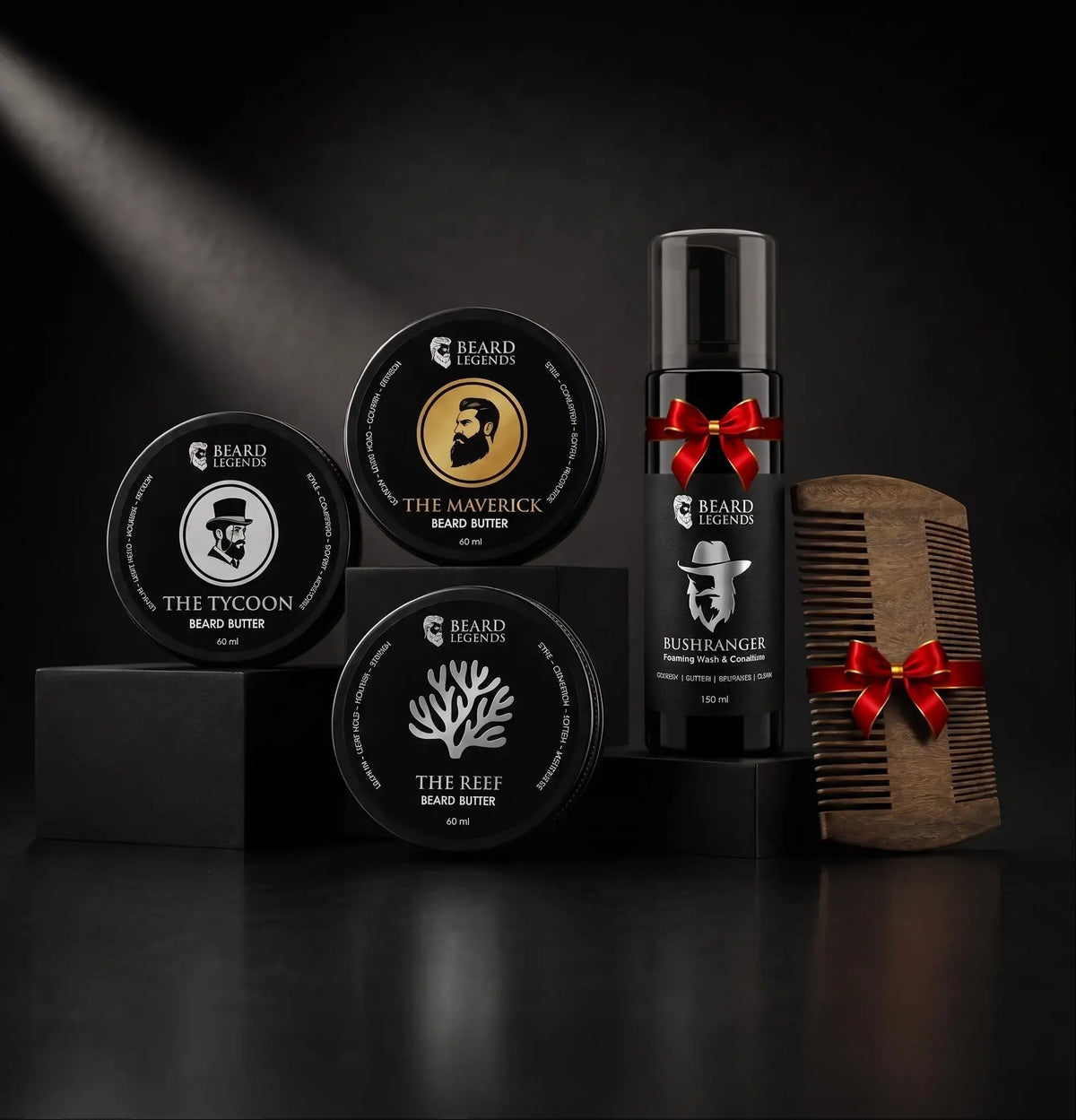Rock Bottom (Any 3 Beard Butters + Free Beard Wash)