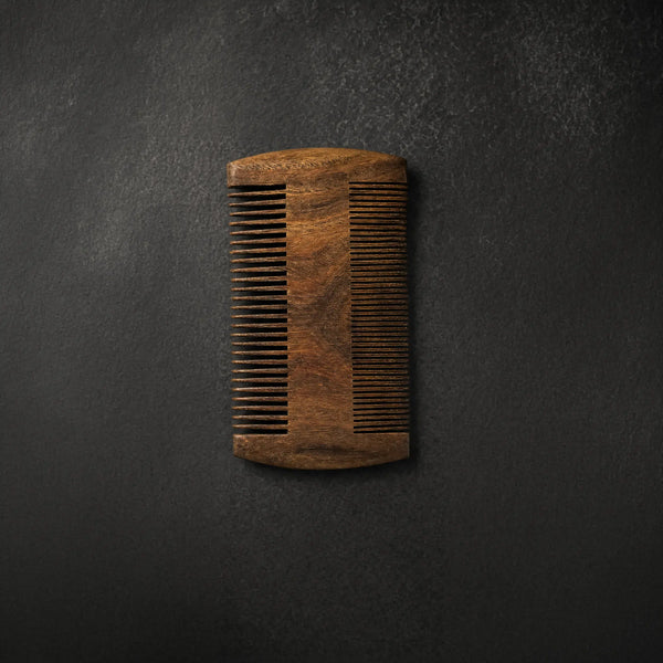Double Sided Wooden Comb - Beard Legends